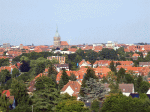 Blick auf Hildesheim